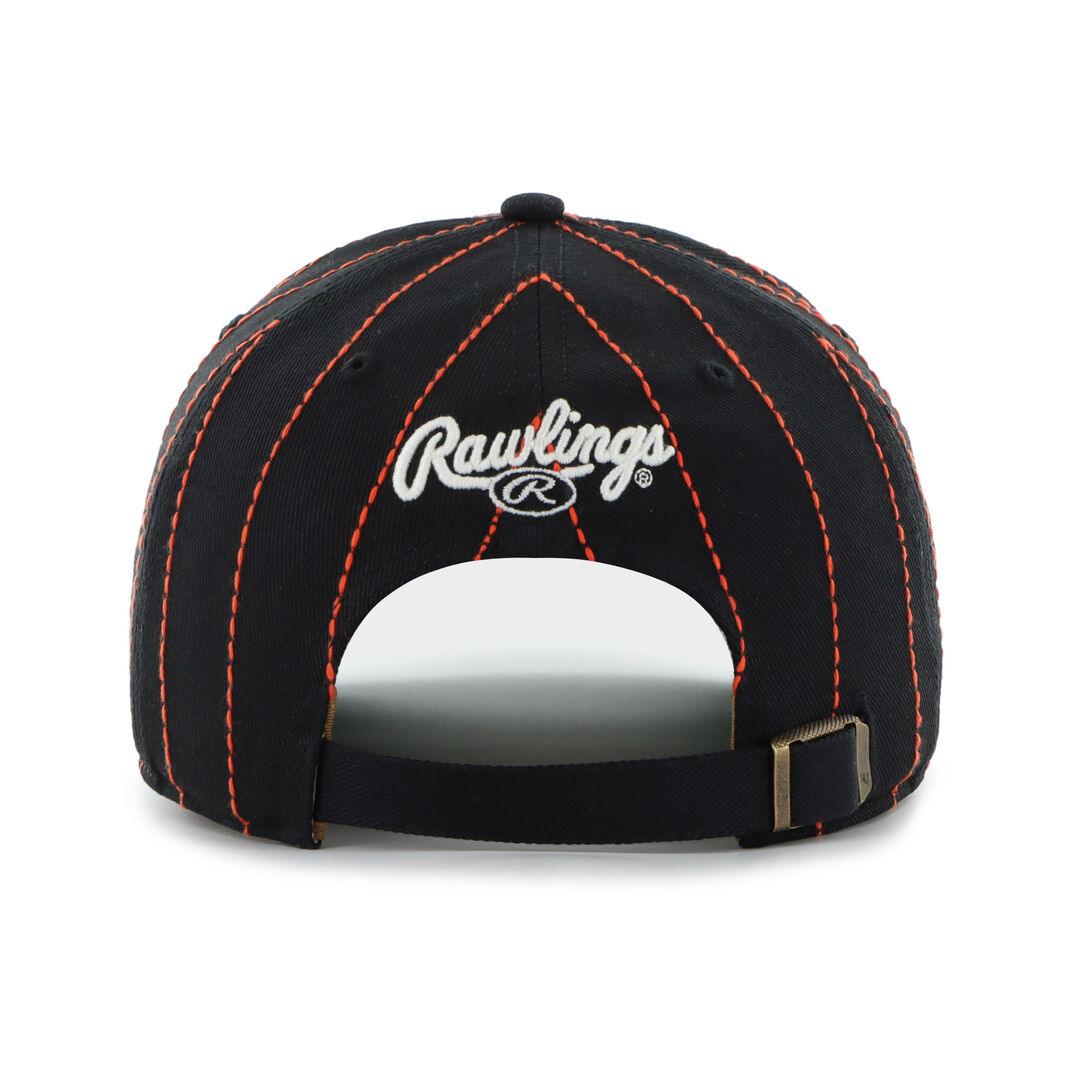 San Francisco Giants Rawlings '47 Brand Pinstripe Hitch Hat - Image 4