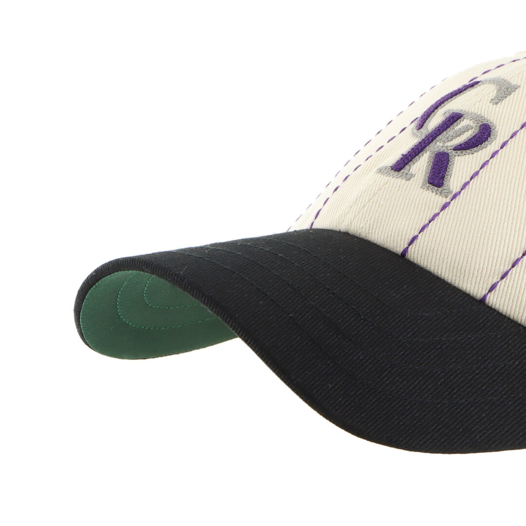 Colorado Rockies Rawlings '47 Brand Pinstripe Clean Up Hat - Image 5