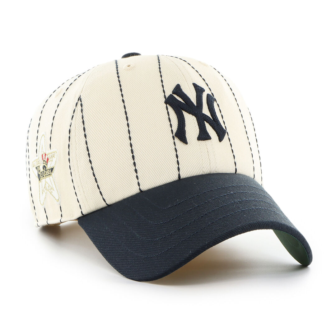 New York Yankees Rawlings '47 Brand Pinstripe Clean Up Hat - Image 2